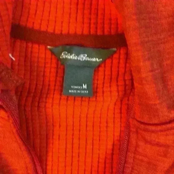 Eddie Bauer women’s jacket with pockets, hooded, high collar, size medium - Picture 3 of 10